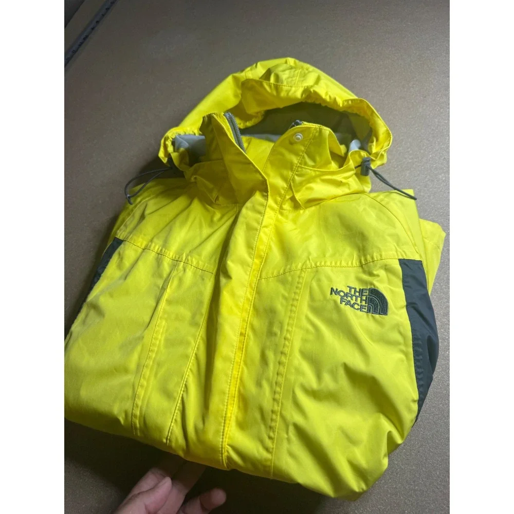 The‎ North Face Summit Series GORE-TEX Raintex Jacket Yellow Grey XL NP10311